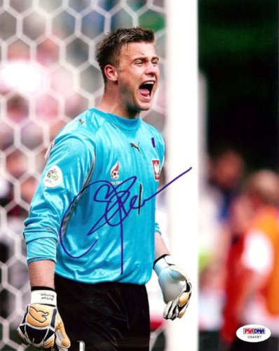 Artur Boruc Autographed Signed 8X10 Photo England PSA/DNA 