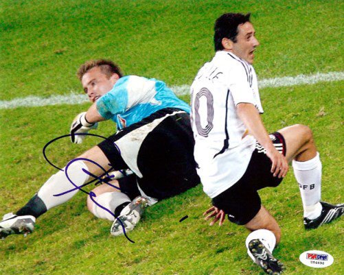 Artur Boruc Autographed Signed 8X10 Photo England PSA/DNA 