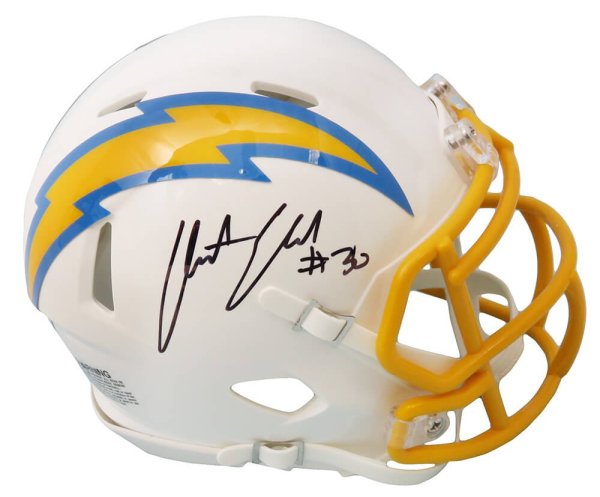 Austin Ekeler chargers Dark Blue Tower Signed Autographed 