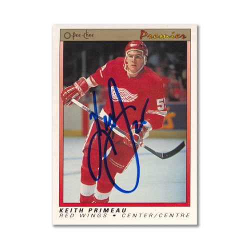 Autographed Signed 1990-91 OPC Premier #91 Keith Primeau Rookie Card