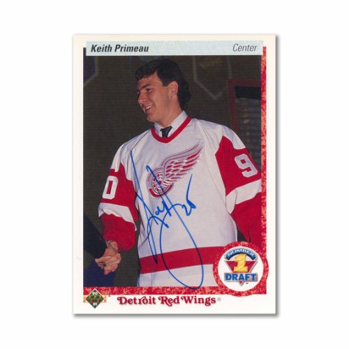 Autographed Signed 1990-91 Upper Deck #354 Keith Primeau Rookie Card