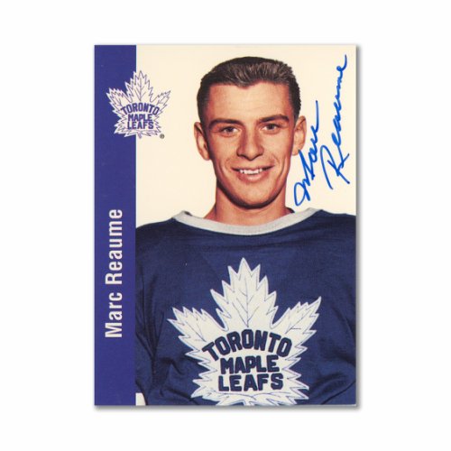 Autographed Signed 1994 Parkhurst Missing Link #114 Marc Reaume Hockey Card