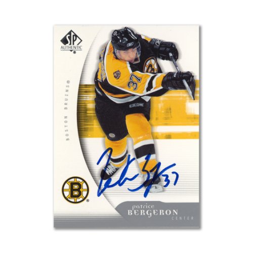 Patrice Bergeron signed jersey autographed Boston Bruins JSA COA –  CollectibleXchange