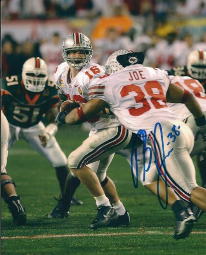 Autographed Signed Brandon Joe 8X10 Ohio State University Photo - Autographs 