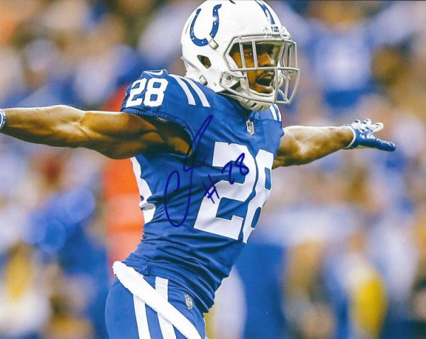 Autographed Signed Christopher Milton 8X10 Indianapolis Colts Photo - Autographs