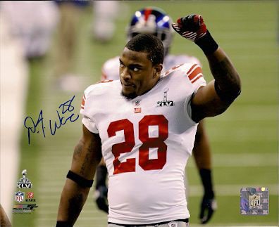 New york hot sale giants autographs