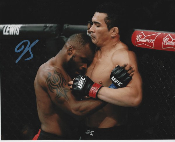 Autographed Signed Darren Stewart UFC & Mma 8X10 Photo With COA - Autographs 