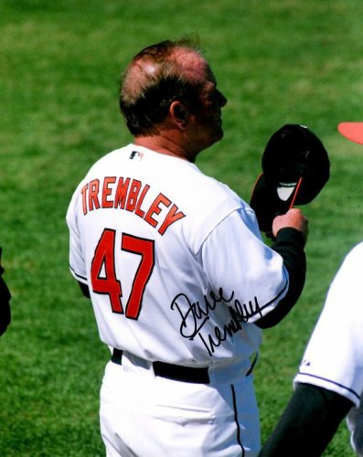 Autographed Signed Dave Trembley 8X10 Photo Baltimore Orioles - Autographs 