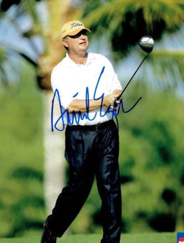 Autographed Signed David Eger Pga Photo - Autographs 