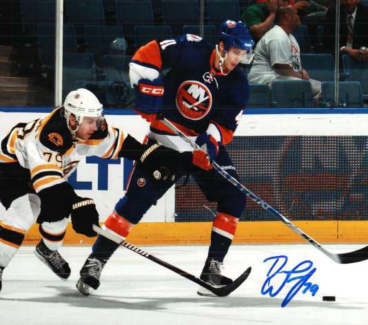 Autographed Signed David Worofsky Boston Bruins Photo - Autographs 