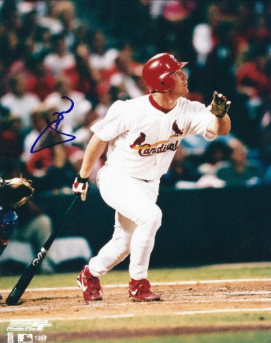 Autographed Signed J. D. Drew 8X10 St. Louis Cardinals Photo - Autographs
