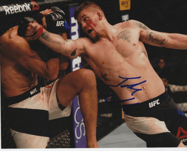 Autographed Signed Jake "The Prototype" Collier UFC & Mma 8X10 Photo With COA - Autographs 