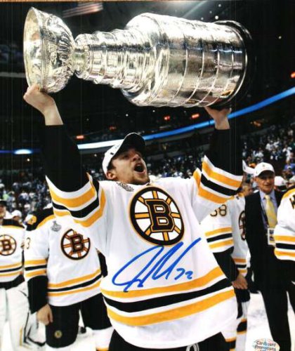 Autographed Signed James Arniel Boston Bruins Photo - Autographs 