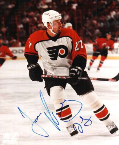 Autographed Signed Jan Hlavak Photo - Philadelphia Flyers - Autographs
