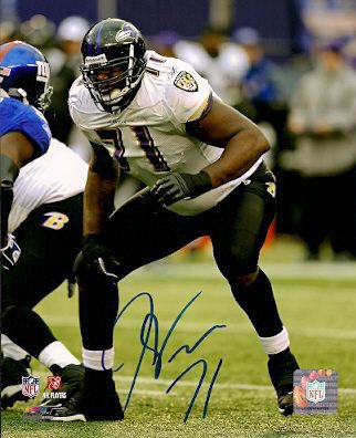 Autographed Signed Jered Gaither Baltimore Ravens Photo - Autographs 