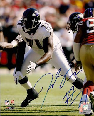 Autographed Signed Jered Gaither Baltimore Ravens Photo - Autographs 