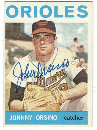 Autographed Signed Johnny Orsino 1964 Topps Card - Autographs