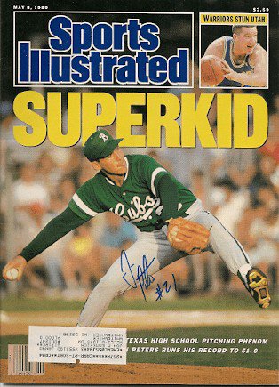 Autographed Signed Jon Peters Sports Illustrated - Autographs