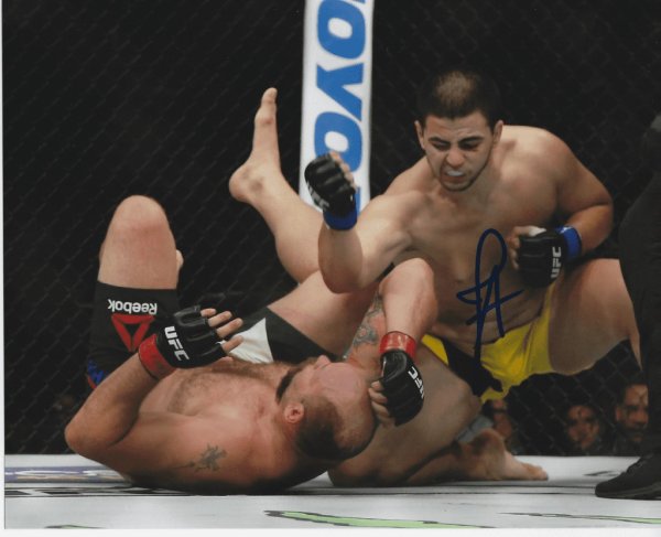 Autographed Signed Junior Albini UFC & Mma 8X10 Photo With COA - Autographs 