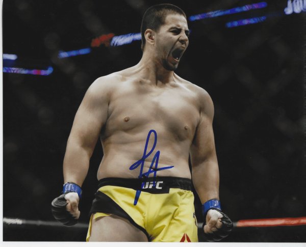 Autographed Signed Junior Albini UFC & Mma 8X10 Photo With COA - Autographs 