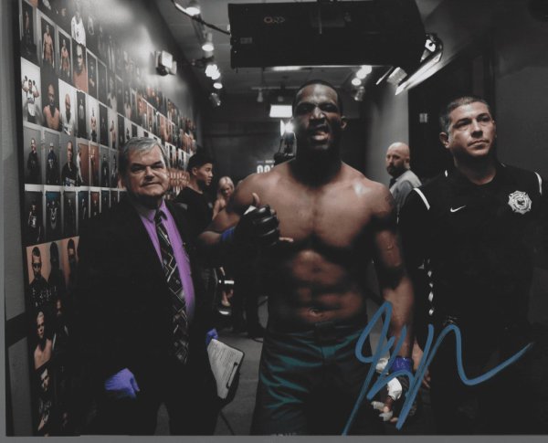 Autographed Signed Karl Roberson UFC & Mma 8X10 Photo With COA - Autographs 