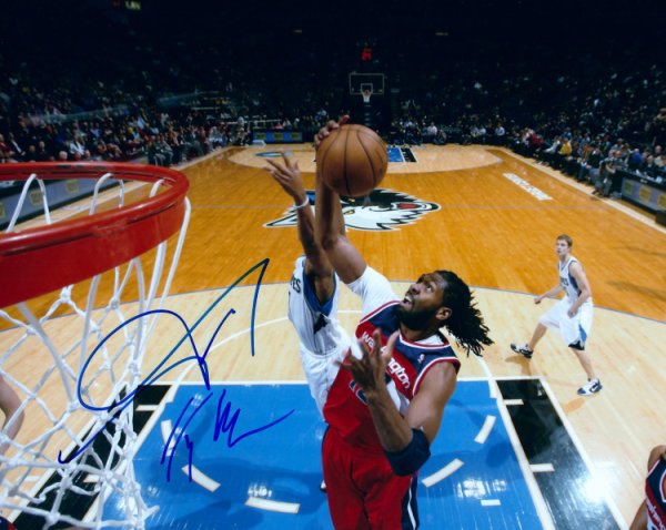 Autographed Signed Nen Washington Wizards 8X10 Photo - Autographs