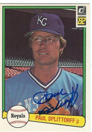 Autographed Signed Paul Splittorf 1982 Donruss Card - Autographs