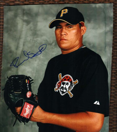 Autographed Signed Photo Ramalo Sanchez - Pittsburgh Pirates - Autographs 
