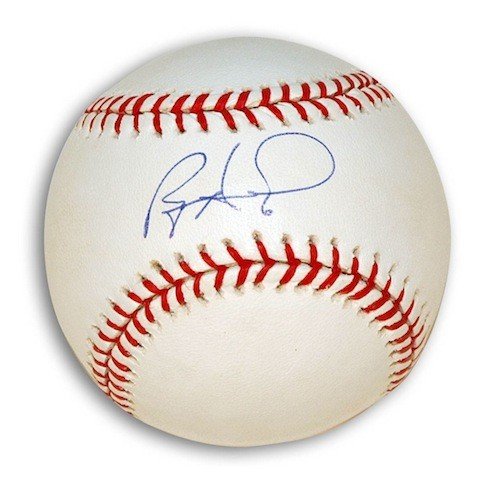Autographed/Signed Ryan Howard 06 MVP Philadelphia Pinstripe Baseball  Jersey JSA COA