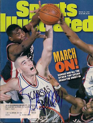 Autographed Signed Scott Pollard Sports Illustrated Magazine - Autographs