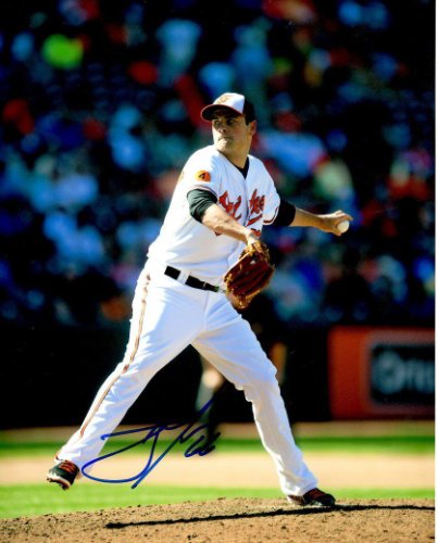 Autographed Signed T. J. Mcfarland 8X10 Baltimore Orioles Photo - Autographs 