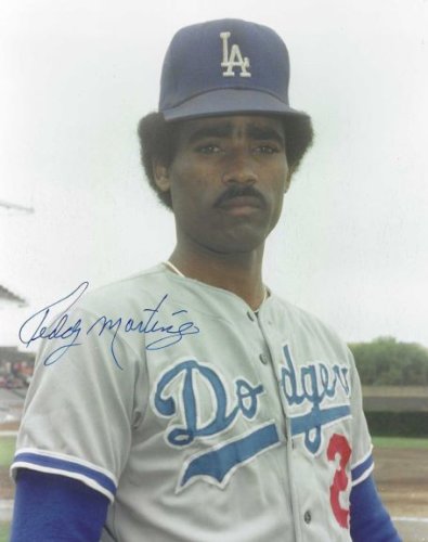 Autographed Signed Teddy Martinez 8X10 Los Angeles Dodgers Photo - Autographs 