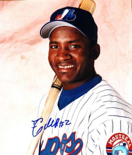 Autographed Signed Thomas Delarosa Montreal Expos Photo - Autographs