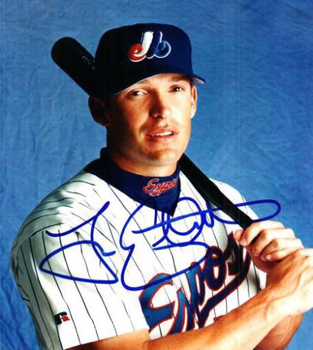 Autographed Signed Trace Coquilette Montreal Expos Photo - Autographs 