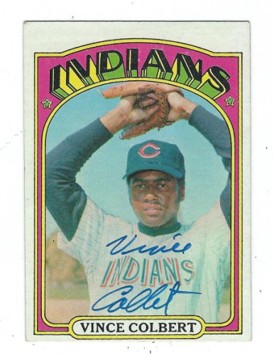 Autographed Signed Vince Colbert 1972 Topps Card - Autographs