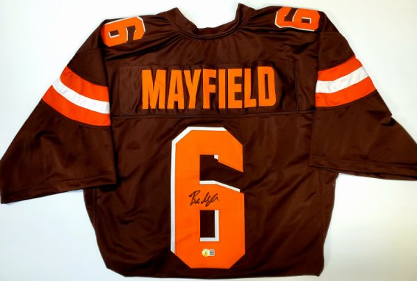Baker Mayfield Cleveland Browns Autographed Signed Jersey - Beckett 