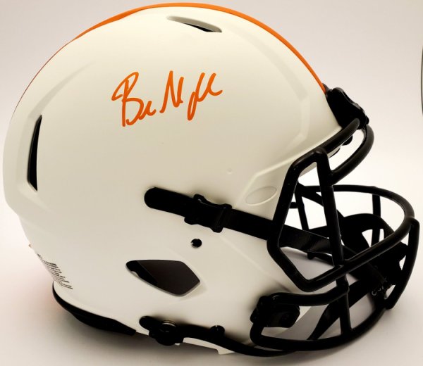 Baker Mayfield Cleveland Browns Autographed Signed Lunar Authentic Helmet - Beckett 
