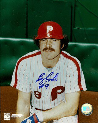 Barry Foote Autographed Signed 8X10 Philadelphia Phillies Photo - Autographs