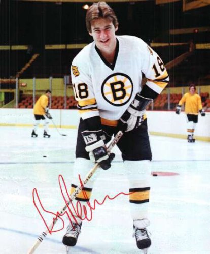 Barry Pederson Autographed Signed 8X10 Boston Bruins Photo - Autographs 