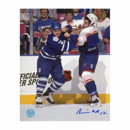 Basil Mcrae Autographed Signed St Louis Blues 8x10 Photo