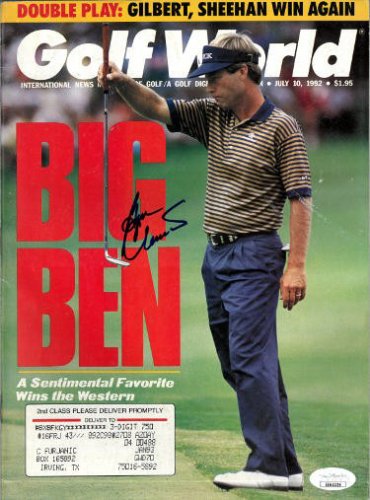 Ben Crenshaw Autographed Signed Golf World Full Magazine 7/10/1992- JSA #EE63328 