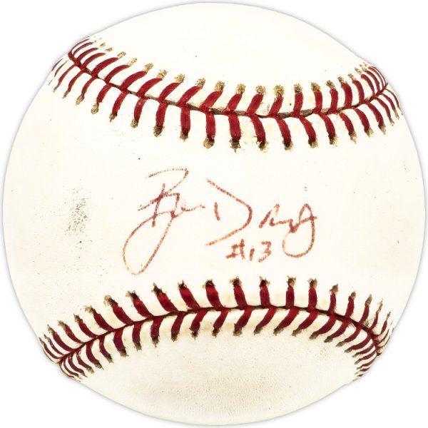 Ben Davis Autographed Official MLB Baseball Mariners, Padres MLB Holo #Ar105001