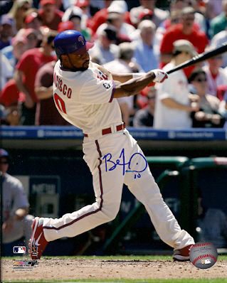 Ben Francisco Autographed Signed Photo Philadelphia Phillies - Autographs