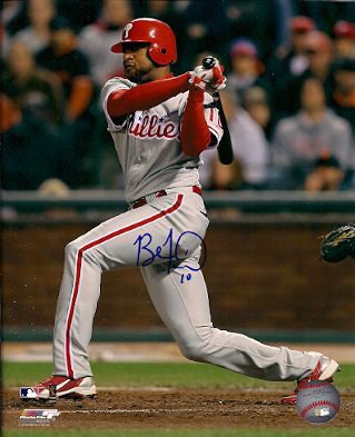 Ben Francisco Autographed Signed Photo Philadelphia Phillies - Autographs