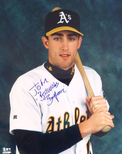 Ben Grieve Autographed 16X20 Photo Oakland A's "John, Best Wishes" #214214
