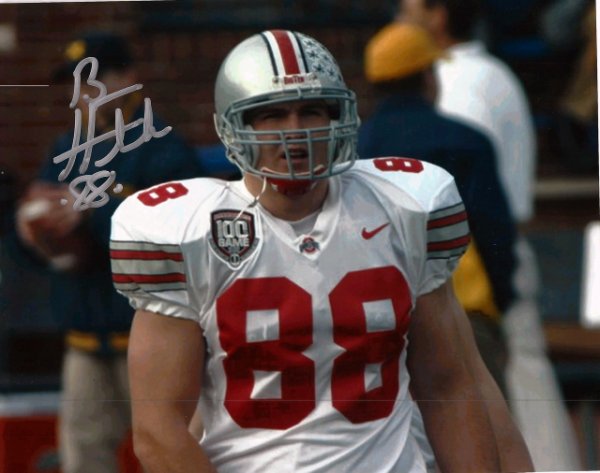 Ben Hartsock OSU 8-4 8x10 Autographed Signed Photo - Certified Authentic 