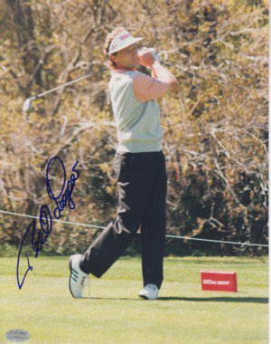 Bernhard Langer Autographed Signed 8x10 Photo- Mounted Hologram 