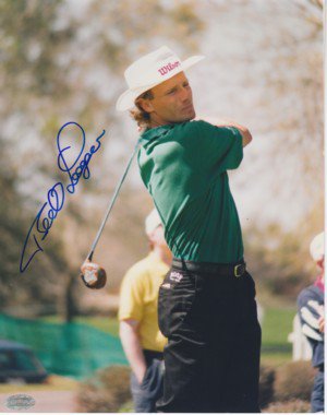 Bernhard Langer Autographed Signed 8x10 Photo- Mounted Hologram 