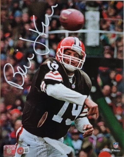 Bernie Kosar Autographed Signed Cleveland Browns 11X14 Photo Beckett Witnessed 