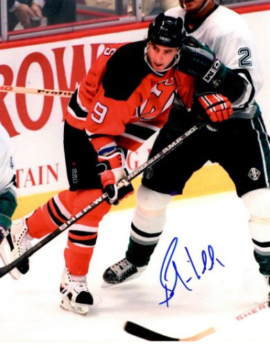 Bernie Nicholls Autographed Signed 8X10 New Jersey Devils Photo - Autographs